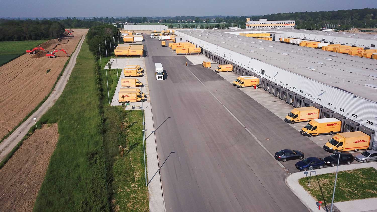 Kapazitäterweiterung Paketzentrum Krefeld