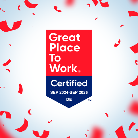 Great Place To Work Zertifikat September 2024 bis September 2025